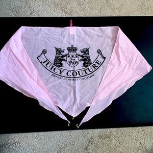 Juicy Couture beach blanket or wrap around bikini bottom